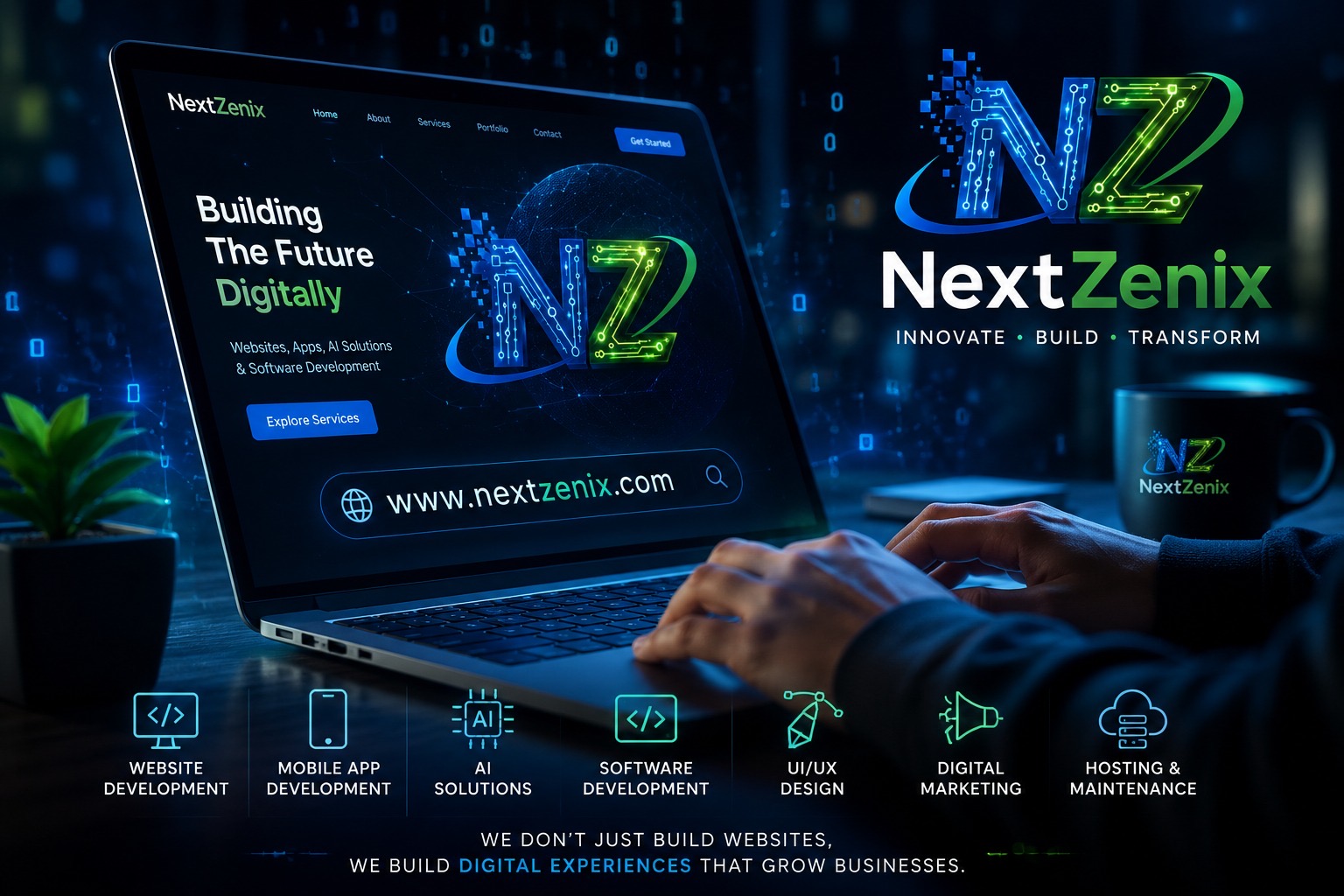 NextZenix Digital — Building the future digitally
